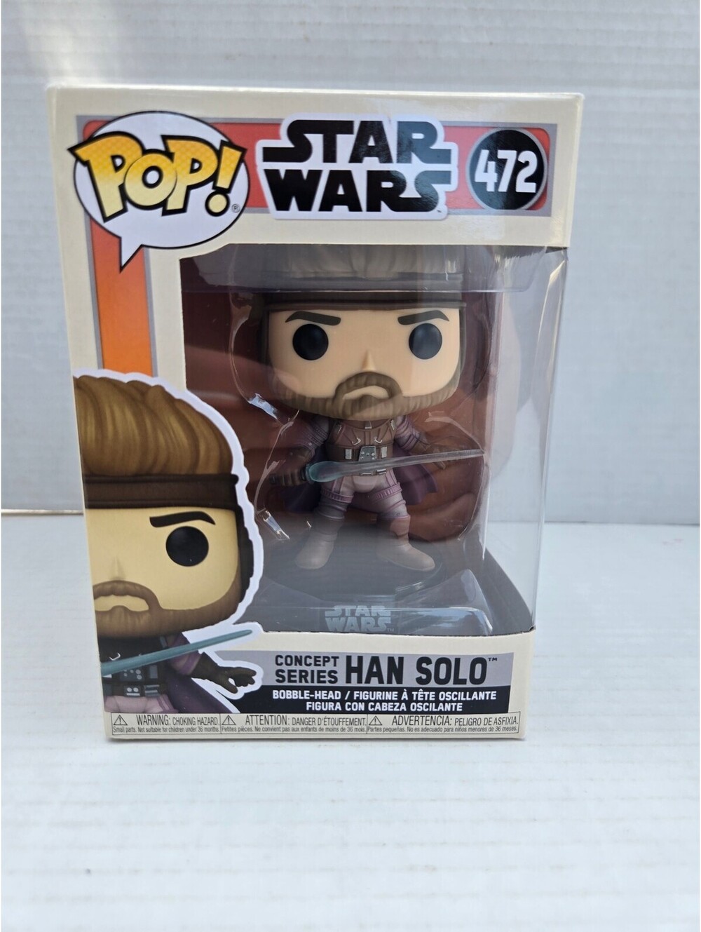 Funko Pop! Star Wars Concept Series Han Solo #472 Collectible Bobblehead Figure